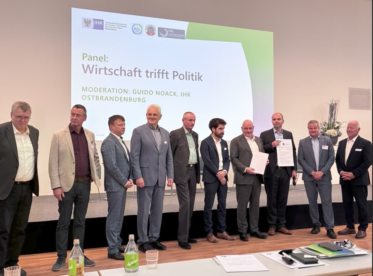 1. Brandenburger Landesverkehrskonferenz: Logistik im Fokus
